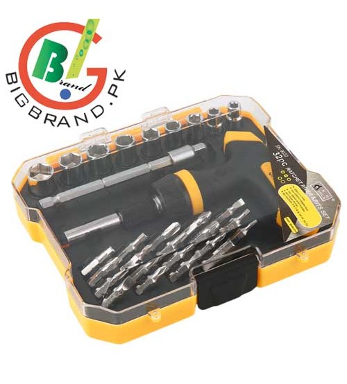 32 Pcs Professional Repair Opening Tool Ratchet Screwdriver Set 